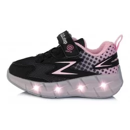 Juodi sportiniai LED batai...