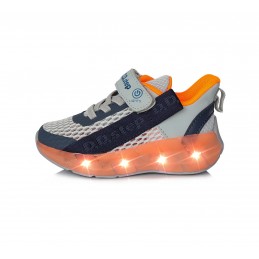 Pilki sportiniai LED batai...