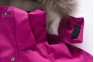 13 - Valianly tamsiai rožinė žieminė striukė/paltas mergaitei 9340_128-158