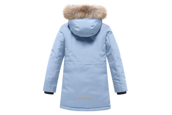 Valianly šviesiai mėlyna žieminė striukė/paltas mergaitei 9332_116-146