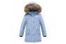 2 - Valianly šviesiai mėlyna žieminė striukė/paltas mergaitei 9332_116-146