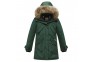 1 - Valianly žalia žieminė striukė/paltas mergaitei 9340_128-158