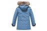 2 - Valianly šviesiai mėlyna žieminė striukė/paltas berniukui 9339_128-158