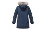 2 - Valianly tamsiai mėlyna žieminė striukė/paltas berniukui 9341_140-170