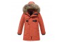 1 - Valianly oranžinė žieminė striukė/paltas berniukui 9341_140-170