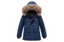 1 - Valianly tamsiai mėlyna žieminė striukė/paltas berniukui 9235_116-146