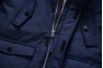 3 - Valianly tamsiai mėlyna žieminė striukė/paltas berniukui 9237_128-146