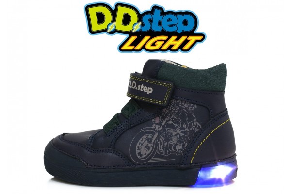 Tamsiai mėlyni LED batai 31-36 d. 068352BL Tamsiai mėlyni LED batai 31-36 d. 068352BL